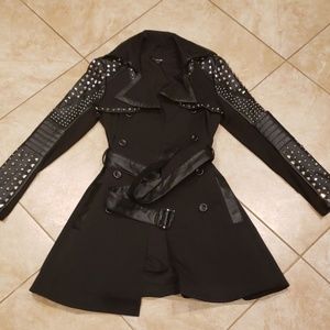 BEBE studded coat